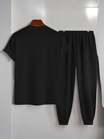 Unisex Fazla Tepki Verdiğinizi Düşünüyorum Baskılı Eşofman Takımı