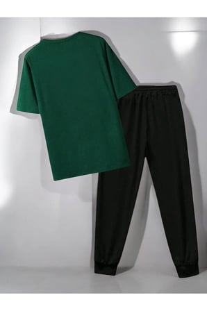 Unisex Fazla Tepki Verdiğinizi Düşünüyorum Baskılı Eşofman Takımı
