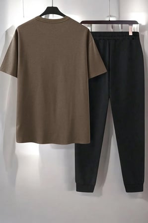 Unisex Fazla Tepki Verdiğinizi Düşünüyorum Baskılı Eşofman Takımı