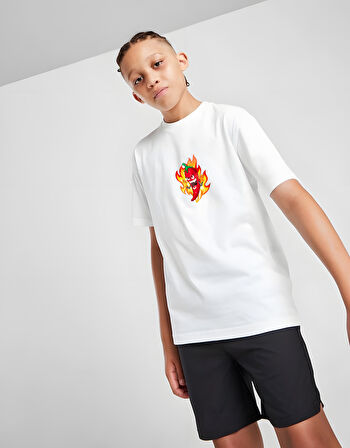 Çocuk Biber Baskılı Pamuklu Tshirt