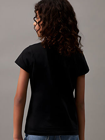 Çocuk Believe Baskılı Pamuklu Tshirt