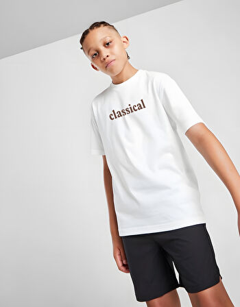 Çocuk Classical Baskılı Pamuklu Tshirt