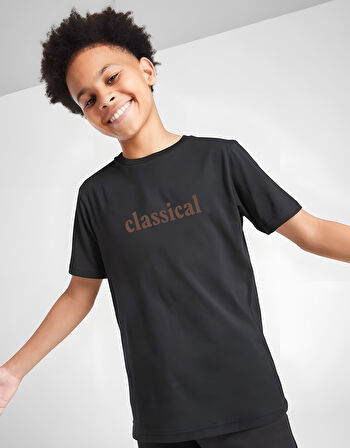 Çocuk Classical Baskılı Pamuklu Tshirt