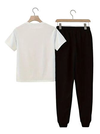 Unisex Nope Not Today Baskılı Eşofman Takımı