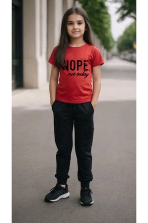 Unisex Nope Not Today Baskılı Eşofman Takımı
