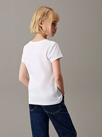 Çocuk Believe Baskılı Pamuklu Tshirt