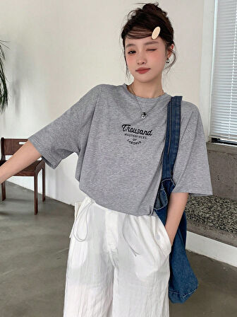 Unisex Thousand Baskılı Tasarım Tshirt