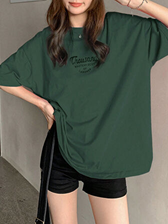 Unisex Thousand Baskılı Tasarım Tshirt