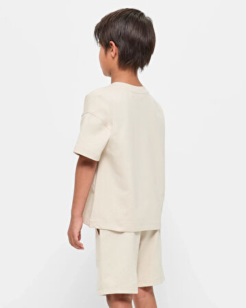 Çocuk Frank Baskılı Pamuklu Tshirt