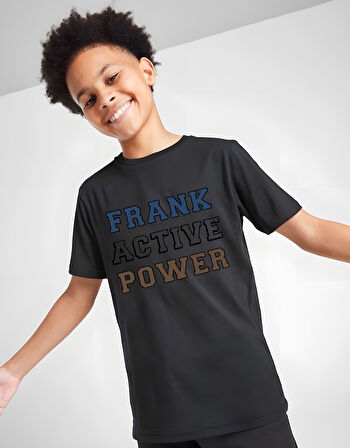 Çocuk Frank Baskılı Pamuklu Tshirt