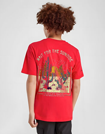 Çocuk Arizona Baskılı Pamuklu Tshirt