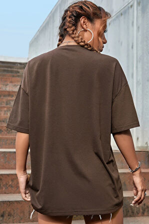 Dont Over Think Baskılı Tasarım Tshirt