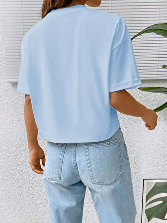 Unisex Dont Over Think Baskılı Tasarım