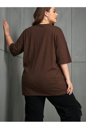 Unisex İmza Baskılı Tasarım Tshirt