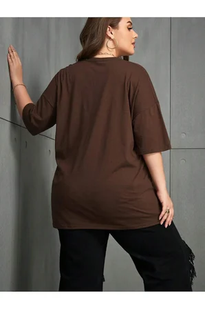 Unisex İmza Baskılı Tasarım Tshirt