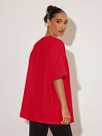 Unisex İmza Baskılı Tasarım Tshirt