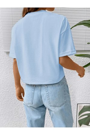 Unisex Attitude Tasarım Basklı Tshirt
