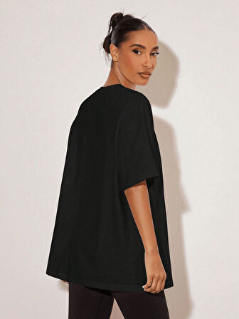 Unisex Being Weird Tasarım Basklı Tshirt