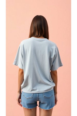 The Future Baskılı Oversize T-shirt