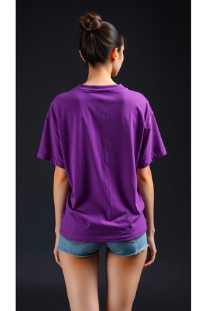 The Future Baskılı Oversize T-shirt