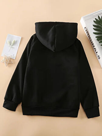 Çocuk Yeşil Ejderha Baskılı Tasarım Sweatshirt