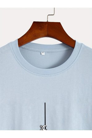Unisex Mini Astranot Tasarım Basklı Tshirt