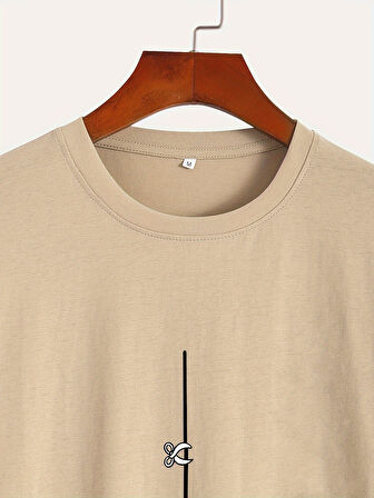 Unisex Mini Astranot Tasarım Basklı Tshirt