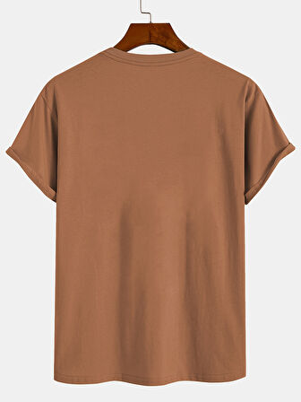 Unisex Mini Astranot Tasarım Basklı Tshirt