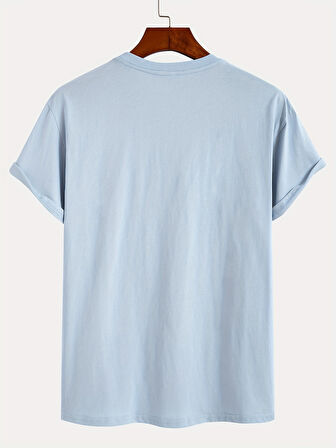 Unisex Mini Astranot Tasarım Basklı Tshirt