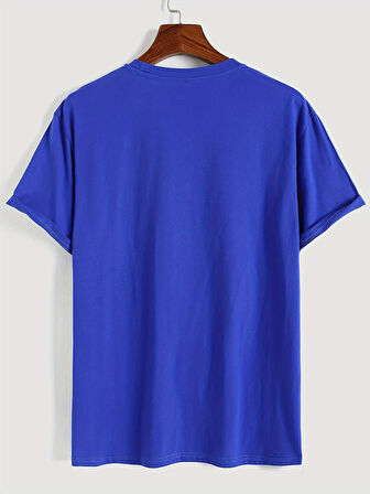 Unisex Mini Astranot Tasarım Basklı Tshirt