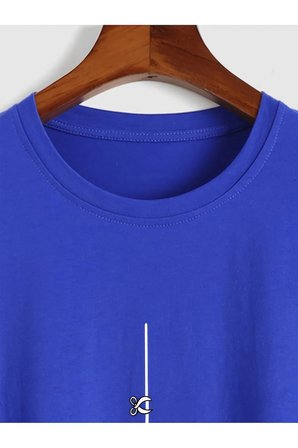 Unisex Mini Astranot Tasarım Basklı Tshirt