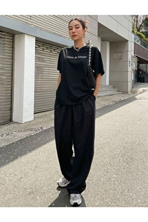 Unisex North Of Nirfang Tasarım Basklı Tshirt