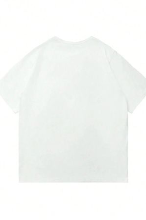 Unisex Paris Tasarım Basklı Tshirt