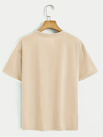 Unisex Sevimli Kedi Patili Kalp Tasarım Basklı Tshirt