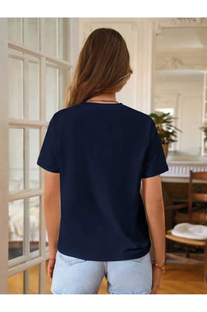 Unisex Sevimli Kedi Patili Kalp Tasarım Basklı Tshirt