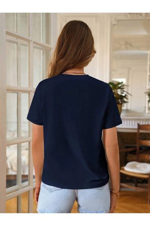 Unisex Sevimli Kedi Patili Kalp Tasarım Basklı Tshirt