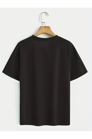 Unisex Sevimli Kedi Patili Kalp Tasarım Basklı Tshirt