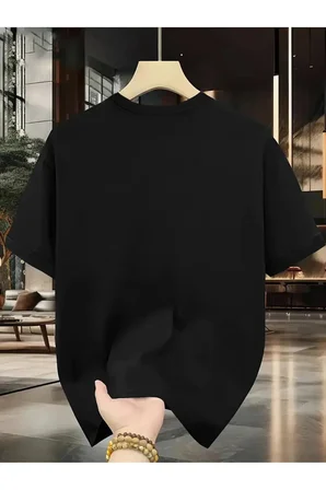 Unisex Güneşli Dağ Tasarım Basklı Tshirt