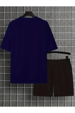 Unisex PAPATYAKELEBEK Tasarım Basklı Tshirt Eşofman Takımı