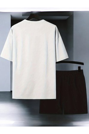 Unisex 13 Baskılı Tasarım Şort Takım