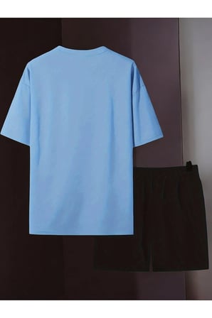 Unisex Ciao Baskılı Tasarım Şort Takım