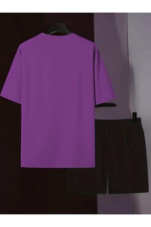 Unisex Ciao Baskılı Tasarım Şort Takım