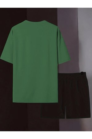 Unisex Ciao Baskılı Tasarım Şort Takım
