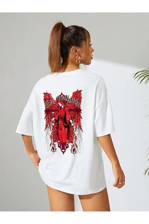 Unisex My Regilion Tasarım Basklı Tshirt