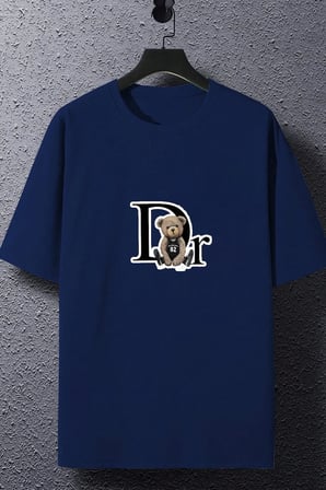 Unisex Dr. Ayı Tasarım Basklı Tshirt