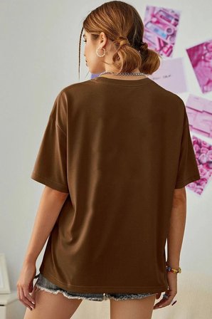 Unisex Dr. Ayı Tasarım Basklı Tshirt