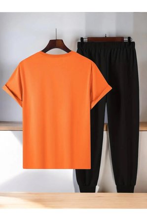 Unisex Dr: AYI Tasarım Basklı Tshirt Eşofman Takımı
