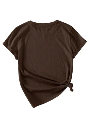 Unisex Kesinlikle Hayır. Tasarım Basklı Tshirt