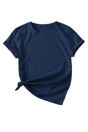 Unisex Kesinlikle Hayır. Tasarım Basklı Tshirt