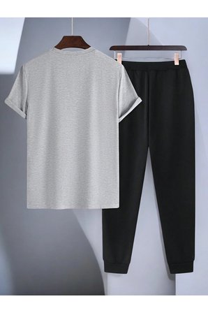 Unisex Pırlantalı Kadın Portresi Tasarım Basklı Tshirt Eşofman Takımı